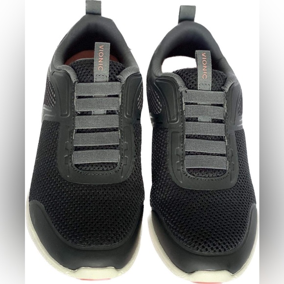*NEW* VIONIC Women’s Agile Reign Athletic Sneakers- Black, 6.5 - Picture 2 of 6
